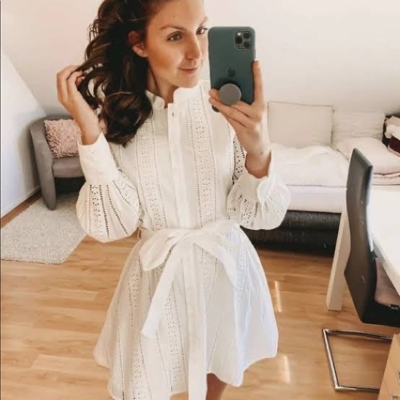 Zara Mini Embroidered Dress - Picture 7 of 10